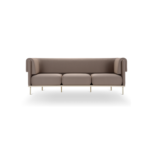 Canapé d’accueil modulaire FLY 2 et 3 places pour espaces professionnels, halls d’accueil et salles d’attente au design contemporain et aérien